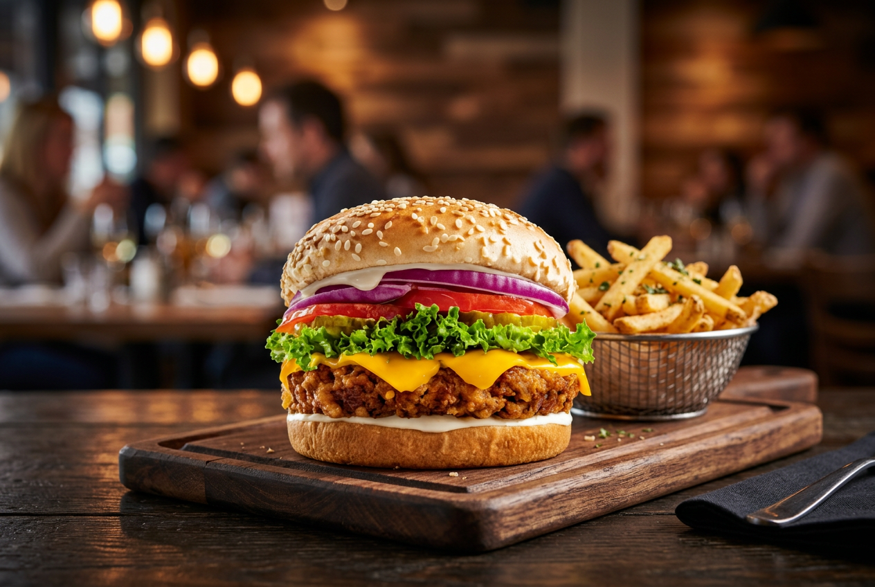 Burgers at Hunger Station