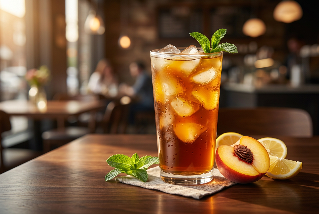 Ice Tea at Hunger Station